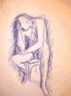 Dessin r&eacute;alis&eacute; au stylo bille.